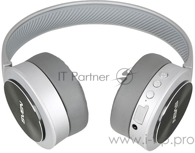 Беспроводные наушники с микрофоном AP-B580MV, серый (Bluetooth)