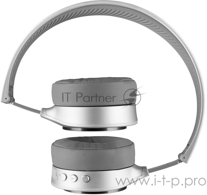 Беспроводные наушники с микрофоном AP-B580MV, серый (Bluetooth)