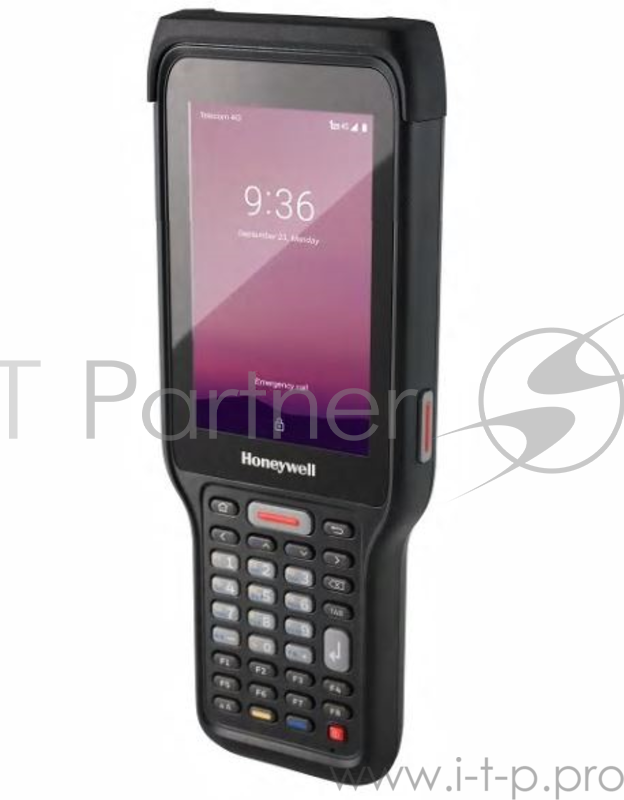 Терминал сбора данных Honeywell EDA61K, numeric Keypad, WWAN, 3G/32G, N6703 scan engine, 4LCD WVGA, Andriod P , Extend battery, warm swap, SCP preloaded,Rest of world
