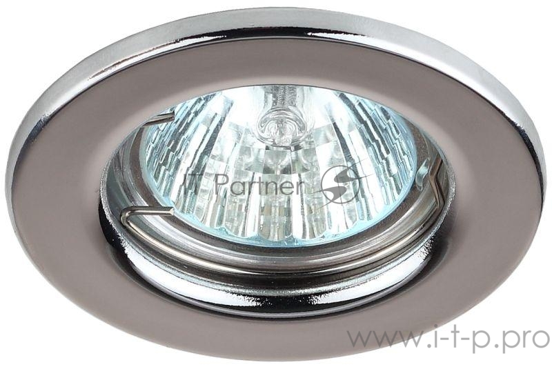 Светильник Эра C0043799 ST1 CH штампованный MR16,12V/220V, 50W хром