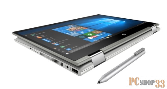 Ноутбук HP Pavilion x360 14-cd0011ur Core i5 8250U/8Gb/1Tb/SSD128Gb/Intel UHD Graphics 620/14/IPS/FHD (1920x1080)/Windows 10 64/silver/WiFi/BT/Cam