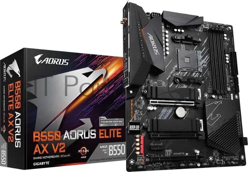 Материнская плата Gigabyte B550 AORUS ELITE AX V2, RTL