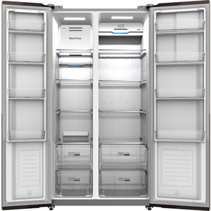 Холодильник Hyundai CS5005FV нержавеющая сталь (двухкамерный)