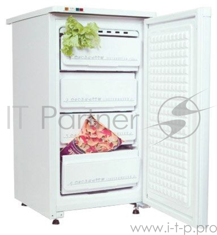 Морозильная Камера Саратов 154 (МШ-90) (белый, 94 л,4 секции, 1 комп-р, класс В, механическое управление)