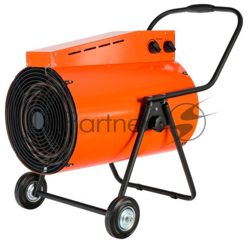 Тепловентилятор электрический PATRIOT PT-R 30, 380В, терморегулятор, нерж.ТЭН, кабельный ввод.