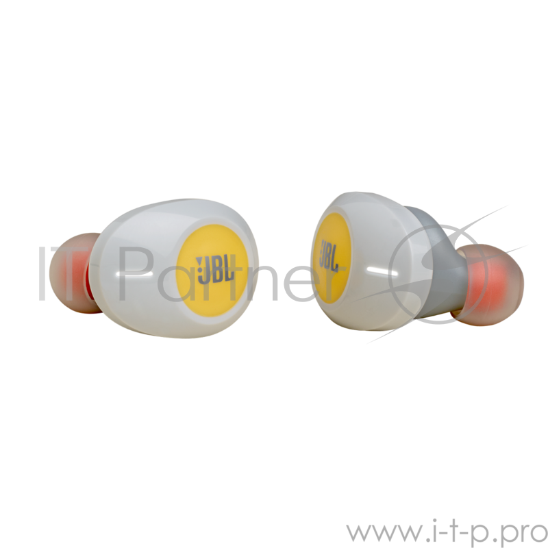 Нaушники JBL Беспроводные внутриканальные наушники T120TWSYEL, желтый