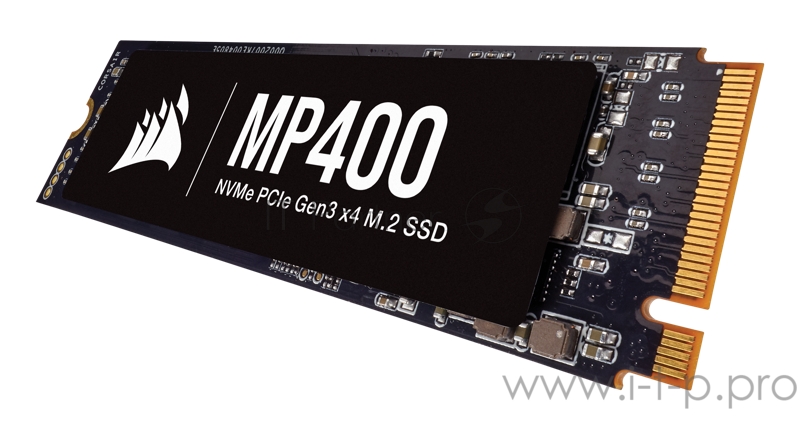 M.2 2280 2TB Corsair MP400 Client SSD CSSD-F2000GBMP400 PCIe Gen3x4 with NVMe, 3480/3000, IOPS 380/560K, MTBF 1.8M, 3D QLC, 400TBW, 0.11DWPD, Heatsink, RTL