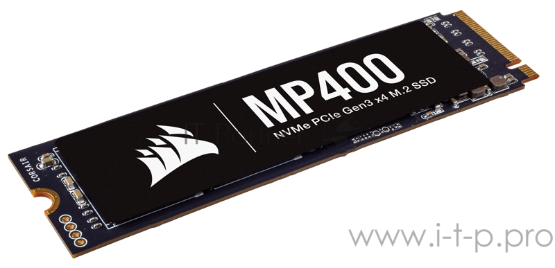M.2 2280 2TB Corsair MP400 Client SSD CSSD-F2000GBMP400 PCIe Gen3x4 with NVMe, 3480/3000, IOPS 380/560K, MTBF 1.8M, 3D QLC, 400TBW, 0.11DWPD, Heatsink, RTL