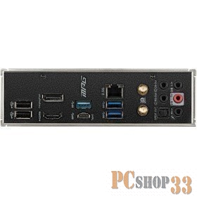 Материнская плата MSI MPG B460I GAMING EDGE WIFI Soc-1200 Intel B460 2xDDR4 mini-ITX AC`97 8ch(7.1) 2.5Gg RAID+HDMI+DP