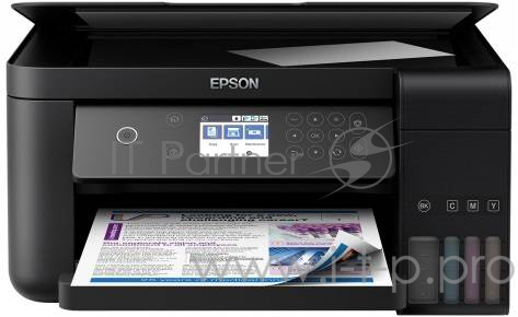 Принтер Epson L6160 (A4 Duplex Net WiFi USB RJ-45 черный) C11CG21404
