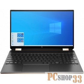 Ноутбук HP Spectre x360 15-eb0041ur <22N63EA> i7-10510U (1.8)/16G/1T SSD/15.6UHD AG IPS Touch/NV MX330 2G/Cam HD+IR/Backlight/Thunderbolt/FP (Nightfall black)