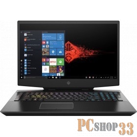 Ноутбук HP Omen 17-cb1031ur <22Y64EA> i7-10750H (2.6)/16G/512G SSD/17.3FHD AG IPS 144Hz/NV RTX2070 8G/Backlight/Thunderbolt/DOS (Shadow black)