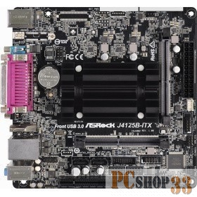 Материнская плата CELERON J4125 MITX J4125B-ITX ASROCK