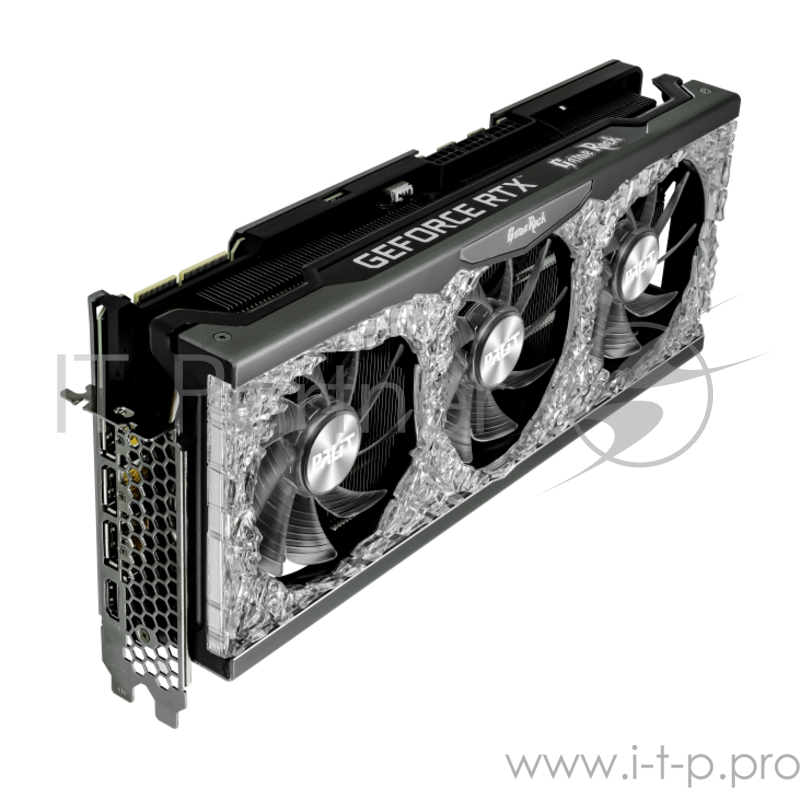 Видеокарта PCIE16 RTX3090 24GB GDDR6X RTX3090 GAMEROCK OC 24G PALIT