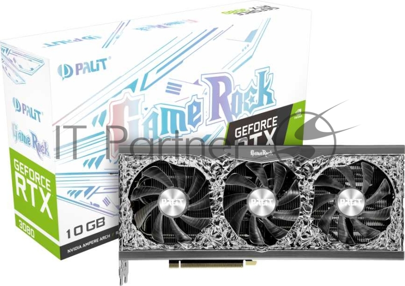 Видеокарта PCIE16 RTX3080 10GB GDDR6X RTX3080 GAMEROCK 10G PALIT