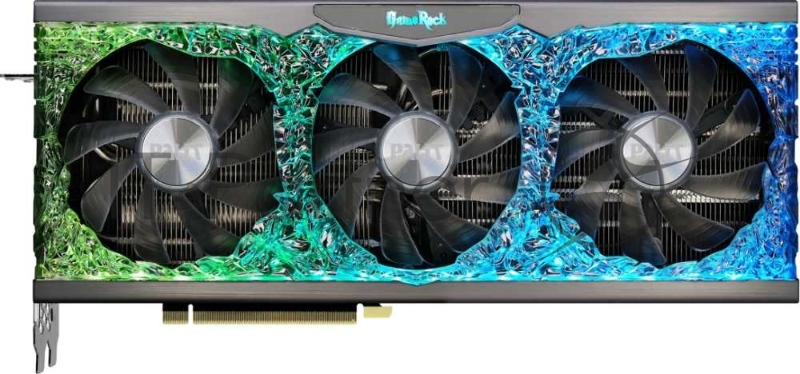Видеокарта PCIE16 RTX3080 10GB GDDR6X RTX3080 GAMEROCK 10G PALIT