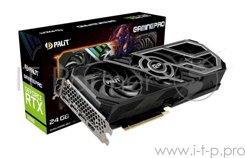 Видеокарта PCIE16 RTX3090 24GB GDDR6X PA-RTX3090 GAMINGPRO 24G PALIT
