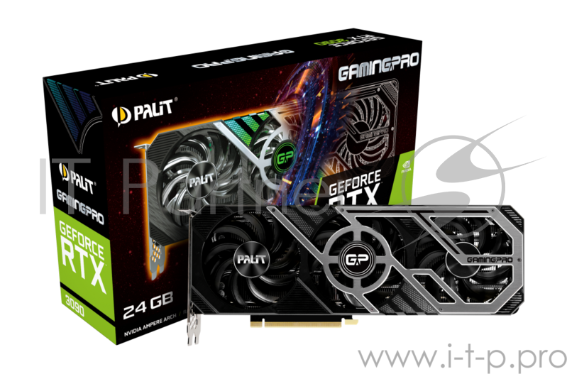 Видеокарта PCIE16 RTX3090 24GB GDDR6X PA-RTX3090 GAMINGPRO 24G PALIT