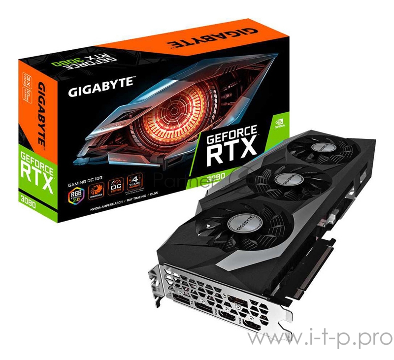 Видеокарта PCIE16 RTX3080 10GB N3080GAMING OC-10GD GIGABYTE