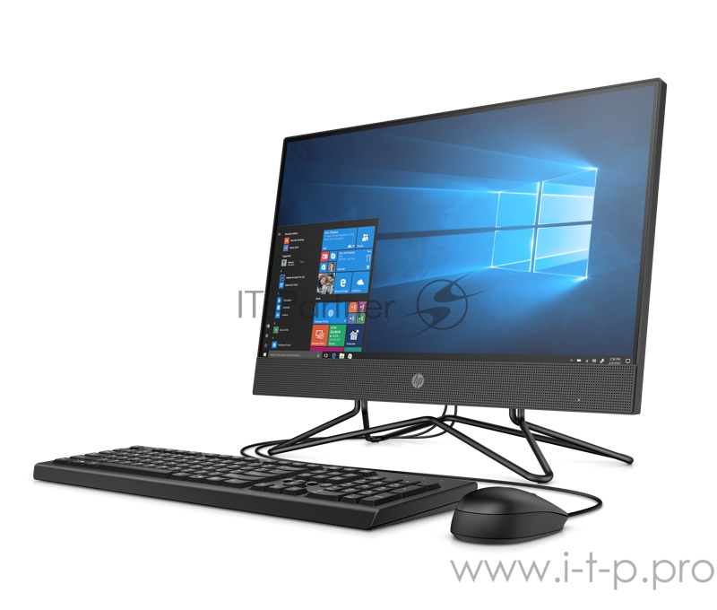 Моноблок HP 200 G4 AIO 21,5 NT 21.5(1920x1080 (матовый))/Intel Core i5 10210U(1.6Ghz)/8192Mb/256PCISS 1y/W10Pro + Spec Iron Gray