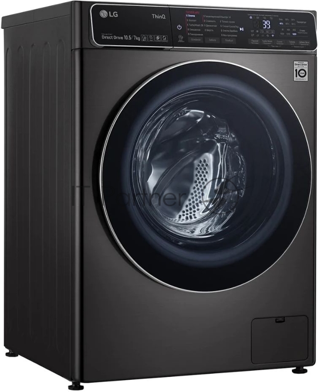 Стиральная машина LG F4T9RC9P класс: A загр.фронтальная макс.:10.5кг (с сушкой) платиновый