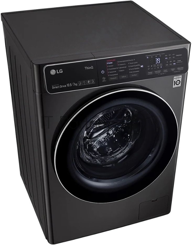 Стиральная машина LG F4T9RC9P класс: A загр.фронтальная макс.:10.5кг (с сушкой) платиновый