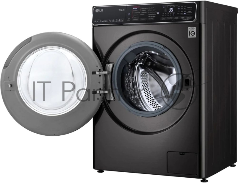 Стиральная машина LG F4T9RC9P класс: A загр.фронтальная макс.:10.5кг (с сушкой) платиновый