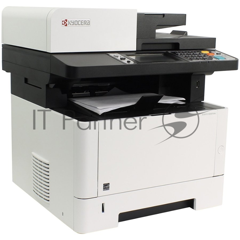 принтер Kyocera M2835dw 1102VV3RU0 (МФУ,факс,А4 (ч/б),35 стр./мин,Автопод 50листов,Дуплекс,USB и Wireless LAN,512 Мб,Стартовый картридж на 1'000 страниц
