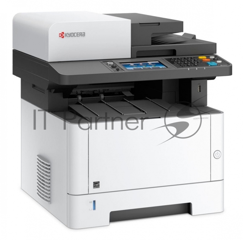 принтер Kyocera M2835dw 1102VV3RU0 (МФУ,факс,А4 (ч/б),35 стр./мин,Автопод 50листов,Дуплекс,USB и Wireless LAN,512 Мб,Стартовый картридж на 1'000 страниц