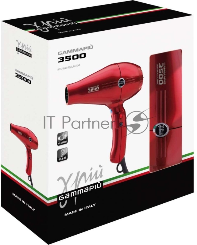 Фен Gamma Piu HD-NA3425 2500Вт красный