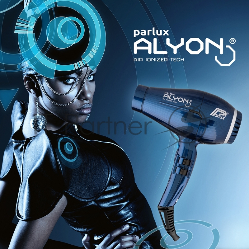Фен Parlux Alyon Air Ioinizer Tech синий