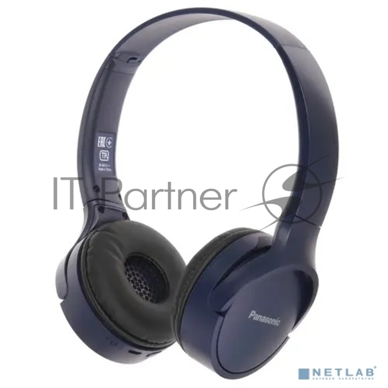 Наушники Panasonic RB-HF420BGEA , синий Мониторные Bluetooth наушники (Синий)