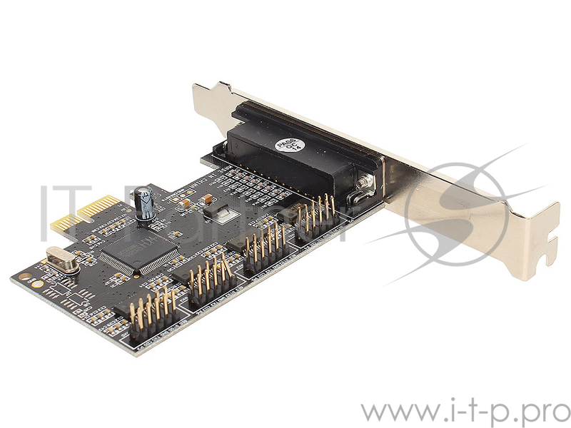 Контроллер ORIENT XWT-PE4S1PV2, PCI-E to COM 4-port + LPT 1-port (WCH CH384) oem