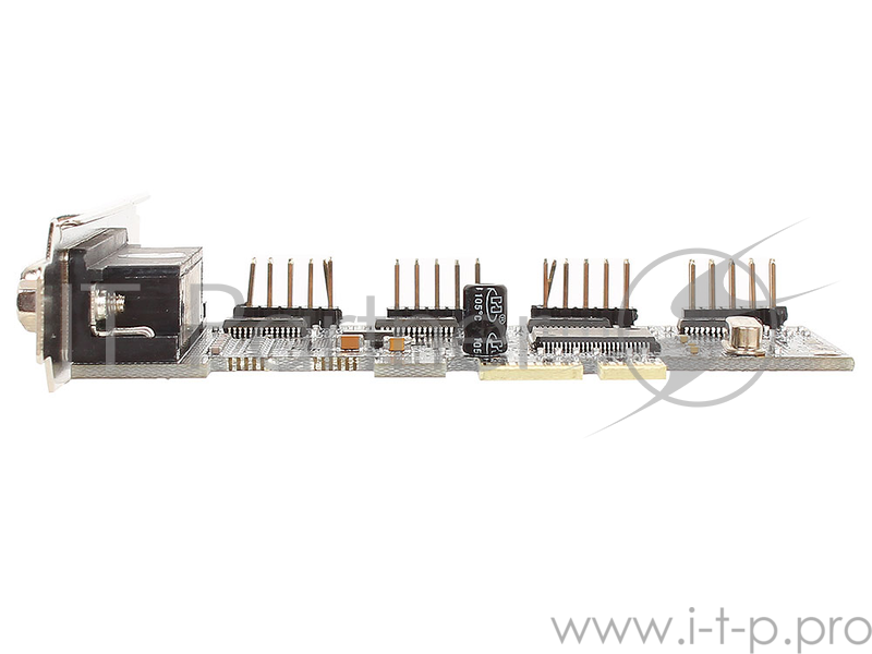 Контроллер ORIENT XWT-PE4S1PV2, PCI-E to COM 4-port + LPT 1-port (WCH CH384) oem