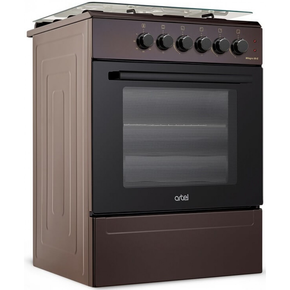 Комбинированная плита ARTEL MILAGRO 00-E коричневая