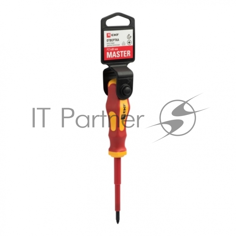 Отвертка Master PZ1x80 мм 1000В EKF Basic