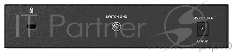 Коммутатор Unmanaged Switch with 8 10/100/1000Base-T ports (4 PoE ports 802.3af/802.3at (30 W), PoE Budget 68).8K Mac address, Auto-sensing, 802.3x Flow Control, Stand-alone, Auto MDI/MDI-X for each port, D-link Green technology, Metal case.Manual +