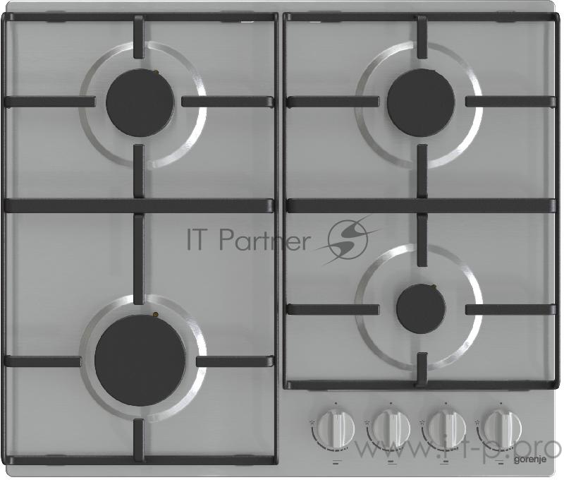 Газовая варочная поверхность Gorenje G640EX нержавеющая сталь