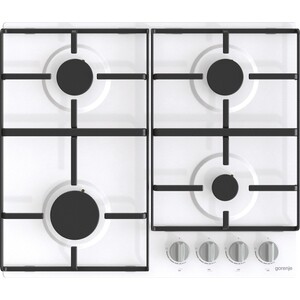 Газовая варочная поверхность Gorenje G640EXW белый