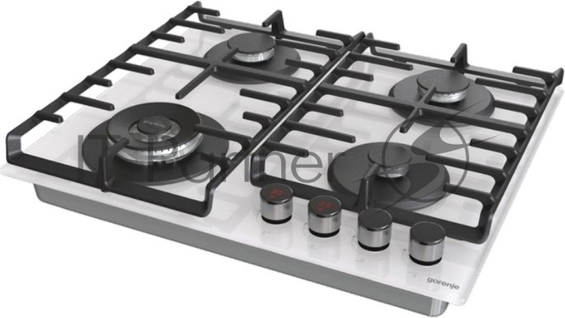 Газовая варочная поверхность Gorenje GKTW642SYW белый