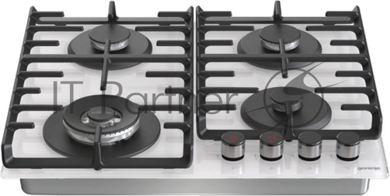 Газовая варочная поверхность Gorenje GKTW642SYW белый