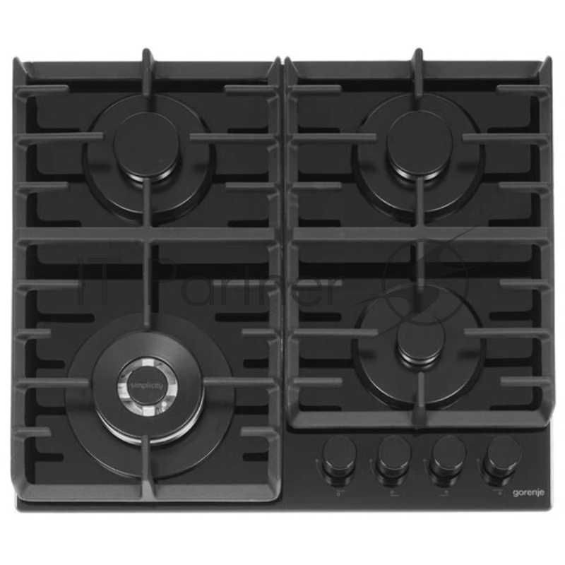 Газовая варочная поверхность Gorenje GTW642SYB черный