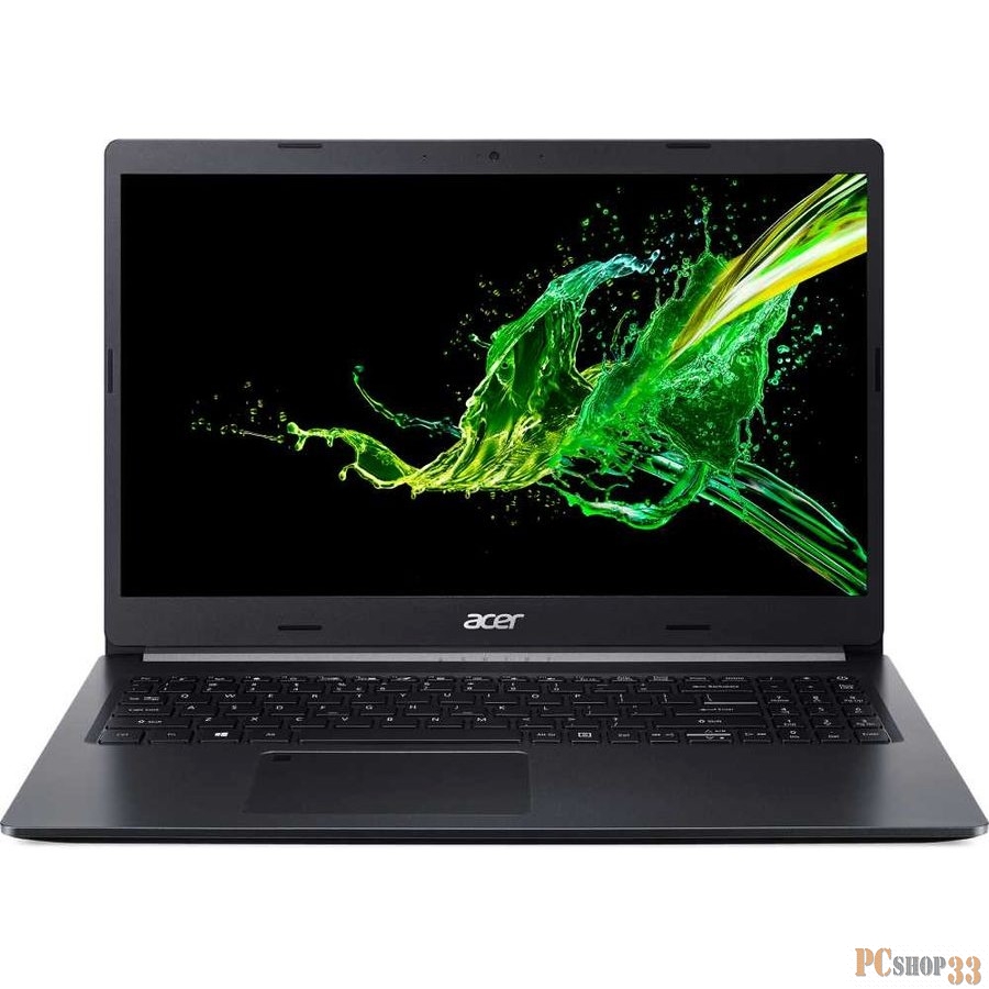 Ноутбук Acer Aspire 5 A515-55-35SW Core i3 1005G1/8Gb/SSD256Gb/Intel UHD Graphics/15.6/IPS/FHD (1920x1080)/Windows 10/black/WiFi/BT/Cam