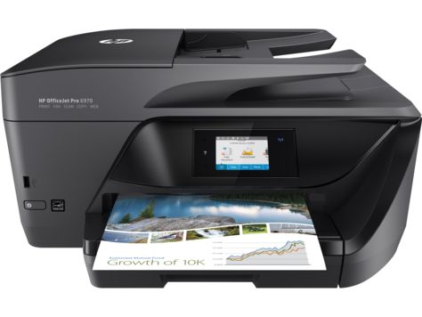 Принтер МФУ струйный HP OfficeJet Pro 6970 e-AiO (J7K34A) A4 Duplex WiFi USB RJ-45 черный