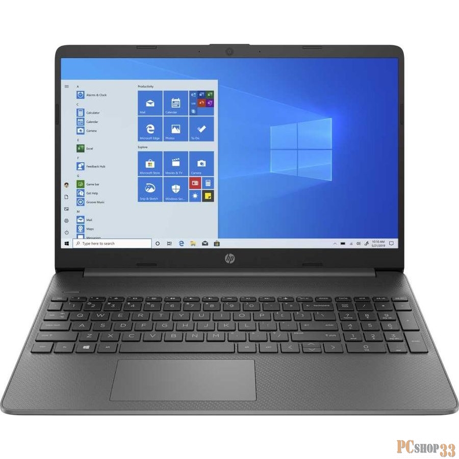 Ноутбук HP15 15s-eq1177ur 15.6 FHD, AMD R7-4700U, 8Gb, 256Gb SSD, no ODD, Win10, серый