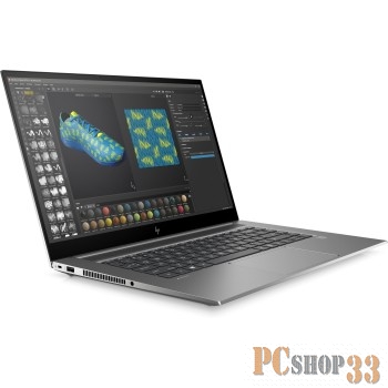 HP ZBook 15 Studio G7 Core i7-10750H 2.6GHz,15.6 FHD (1920x1080) IPS AG,nVidia Quadro P1000 4Gb GDDR5,16Gb DDR4-2666(1),512Gb SSD,83Wh LL,FPR,1,79kg