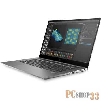 HP ZBook 15 Studio G7 Core i7-10750H 2.6GHz,15.6 FHD (1920x1080) IPS AG,nVidia Quadro P1000 4Gb GDDR5,16Gb DDR4-2666(1),512Gb SSD,83Wh LL,FPR,1,79kg
