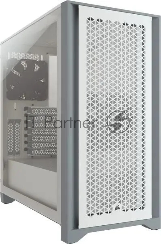 4000D Airflow Tempered Glass Mid-Tower, White CC-9011201-WW