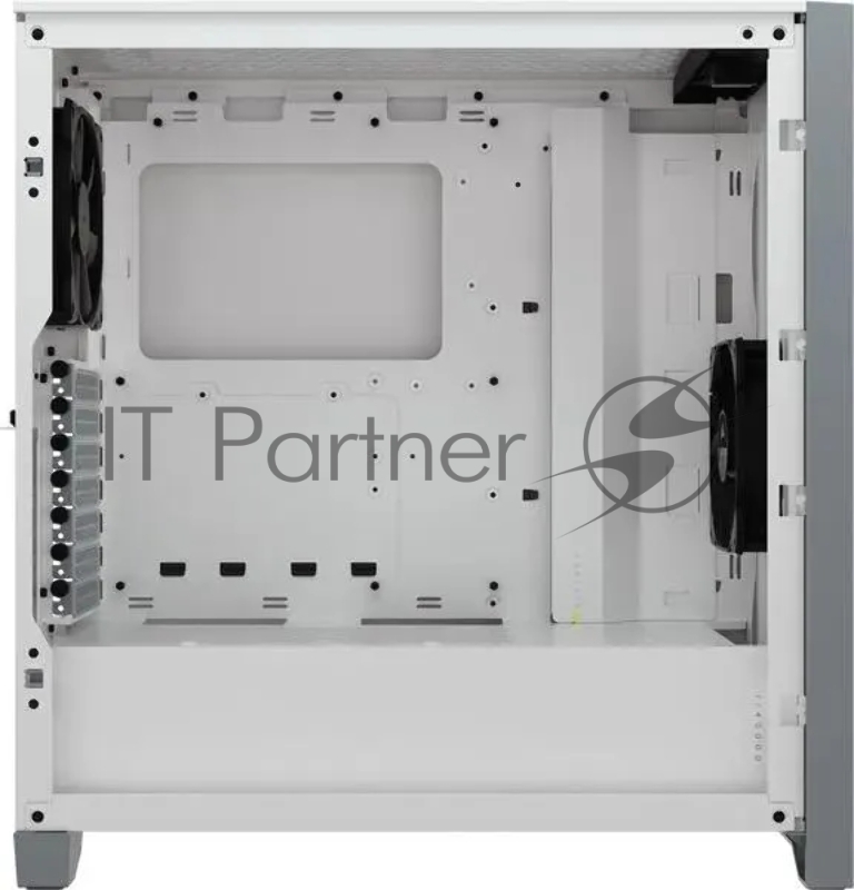 4000D Airflow Tempered Glass Mid-Tower, White CC-9011201-WW