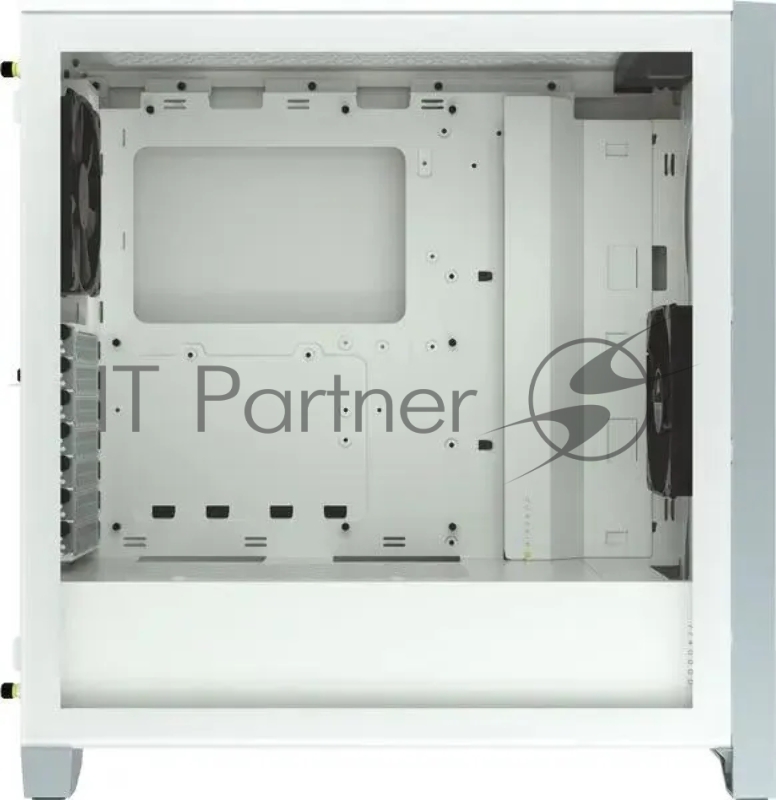 4000D Airflow Tempered Glass Mid-Tower, White CC-9011201-WW